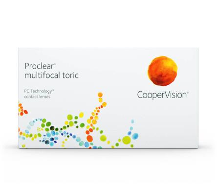 PROCLEAR MULTI TORIC +1.50 -075 180º D ADD 400
